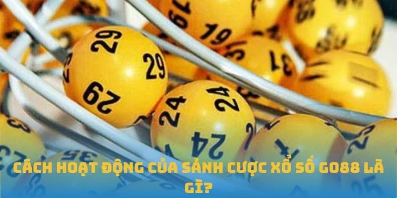 Cách hoạt động của sảnh cược Xổ số GO88 là gì?