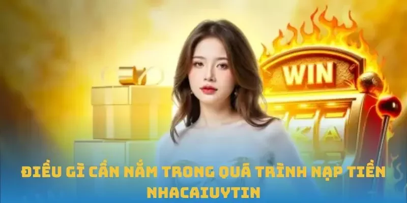 Điều gì cần nắm trong quá trình nạp tiền Nhacaiuytin