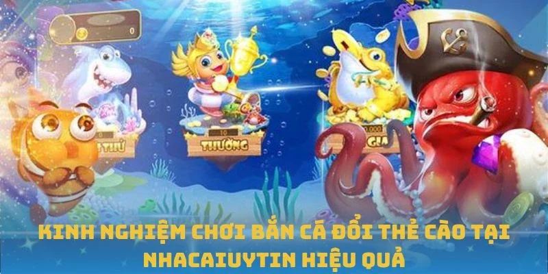 Kinh nghiệm chơi bắn cá đổi thẻ cào tại Nhacaiuytin hiệu quả